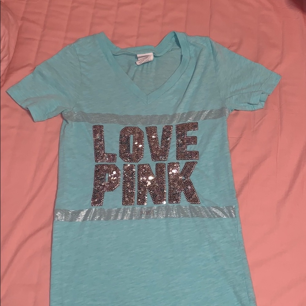vs pink bling shirt